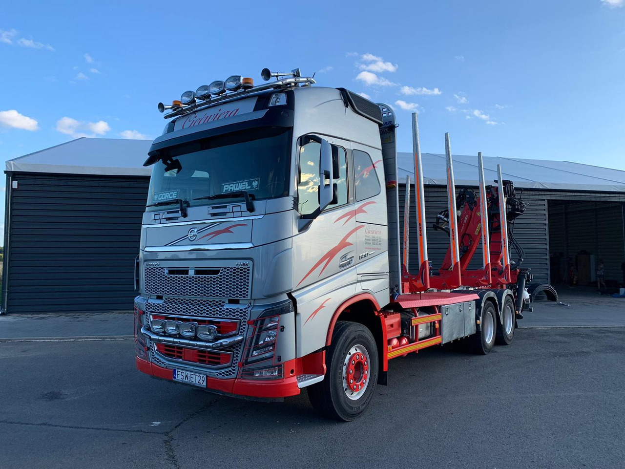 VOLVO FH16 650 - Log truck: picture 1 VOLVO FH16 650 - Log truck: picture 1
