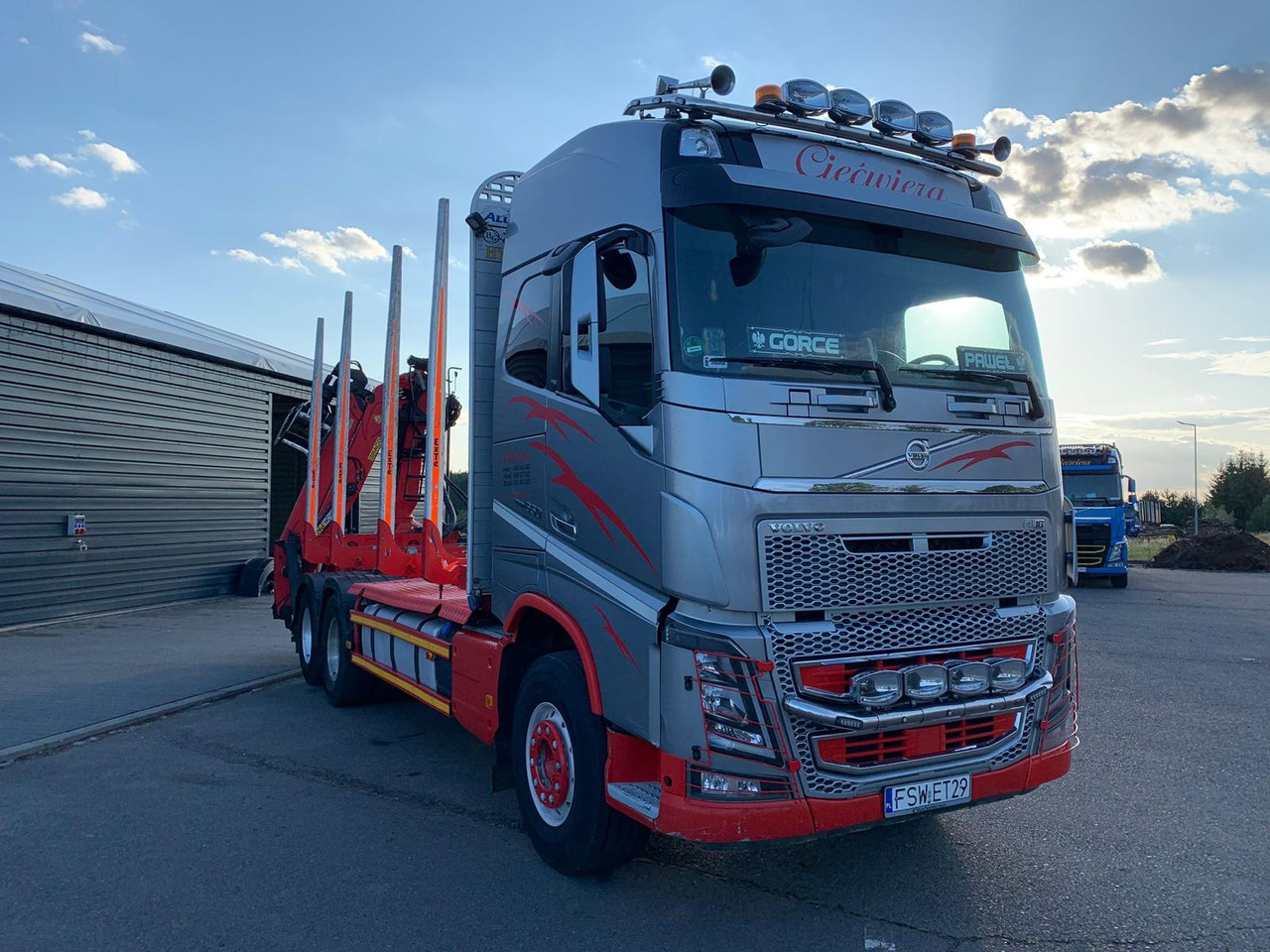 Log truck VOLVO FH16 650: picture 9