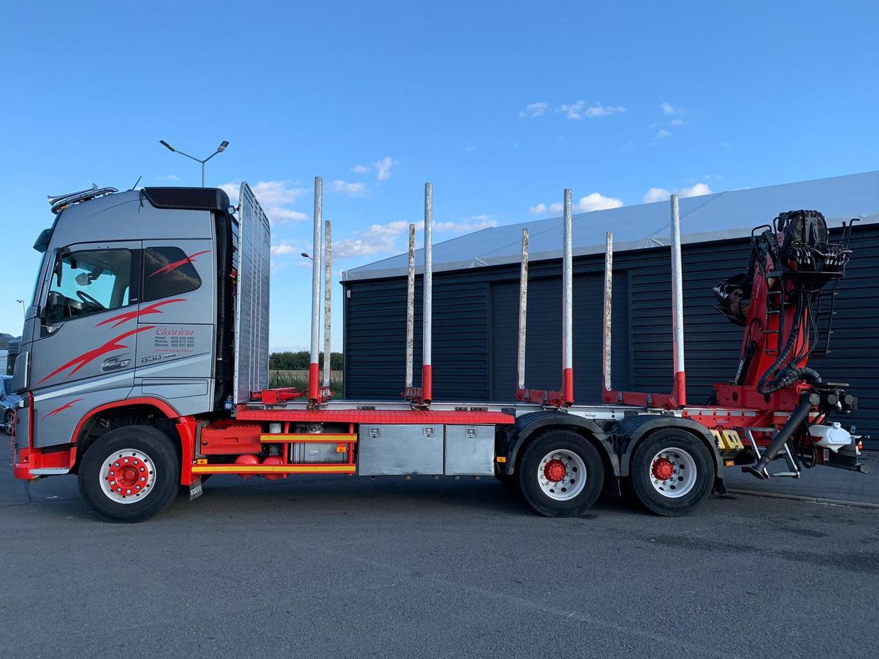 Log truck VOLVO FH16 650: picture 13