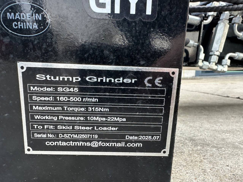 New Soil tillage equipment Giyi GY-SG45: picture 9