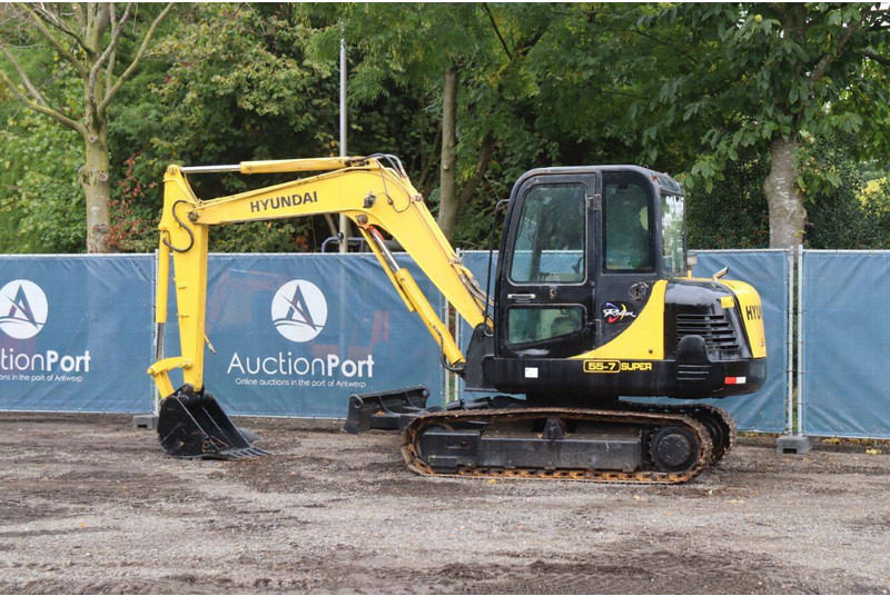Hyundai R55-7 - Crawler excavator: picture 3 Hyundai R55-7 - Crawler excavator: picture 3