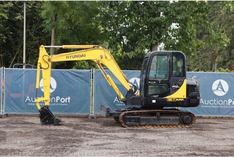 Hyundai R55-7 - Crawler excavator: picture 1 Hyundai R55-7 - Crawler excavator: picture 1