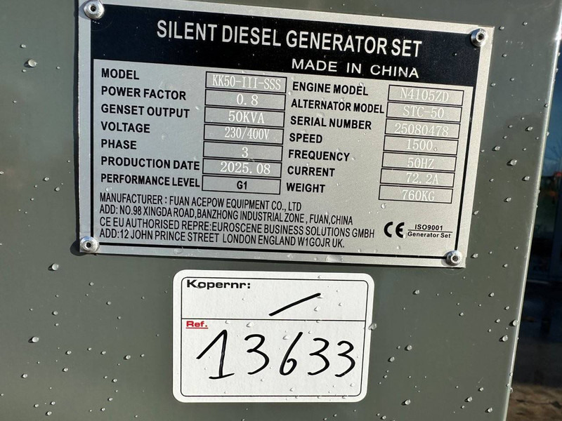 New Generator set Kawakenki KK50-III-SSS: picture 17 New Generator set Kawakenki KK50-III-SSS: picture 17