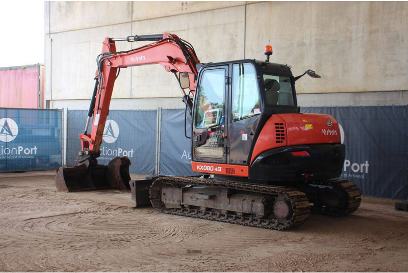 Kubota KX080-4 - Crawler excavator: picture 3 Kubota KX080-4 - Crawler excavator: picture 3