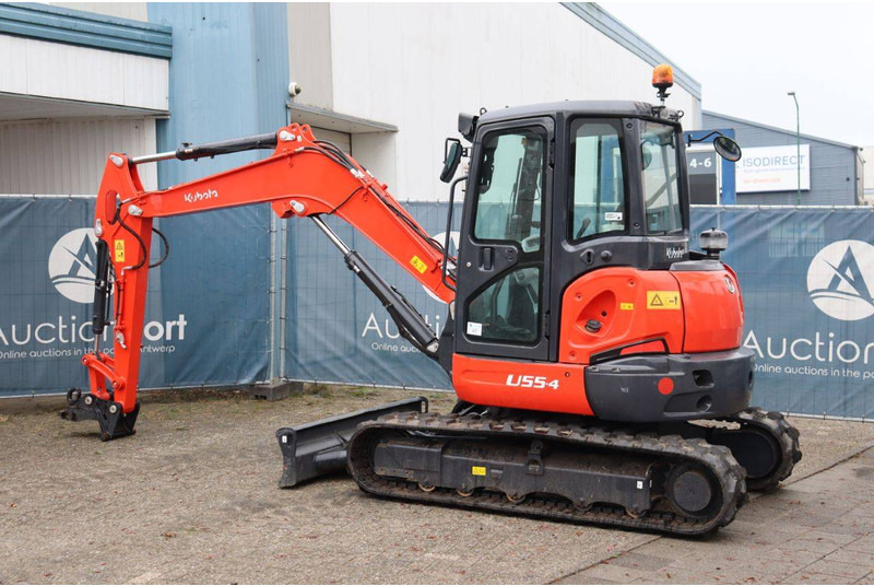 Kubota U55-4 - Crawler excavator: picture 3 Kubota U55-4 - Crawler excavator: picture 3