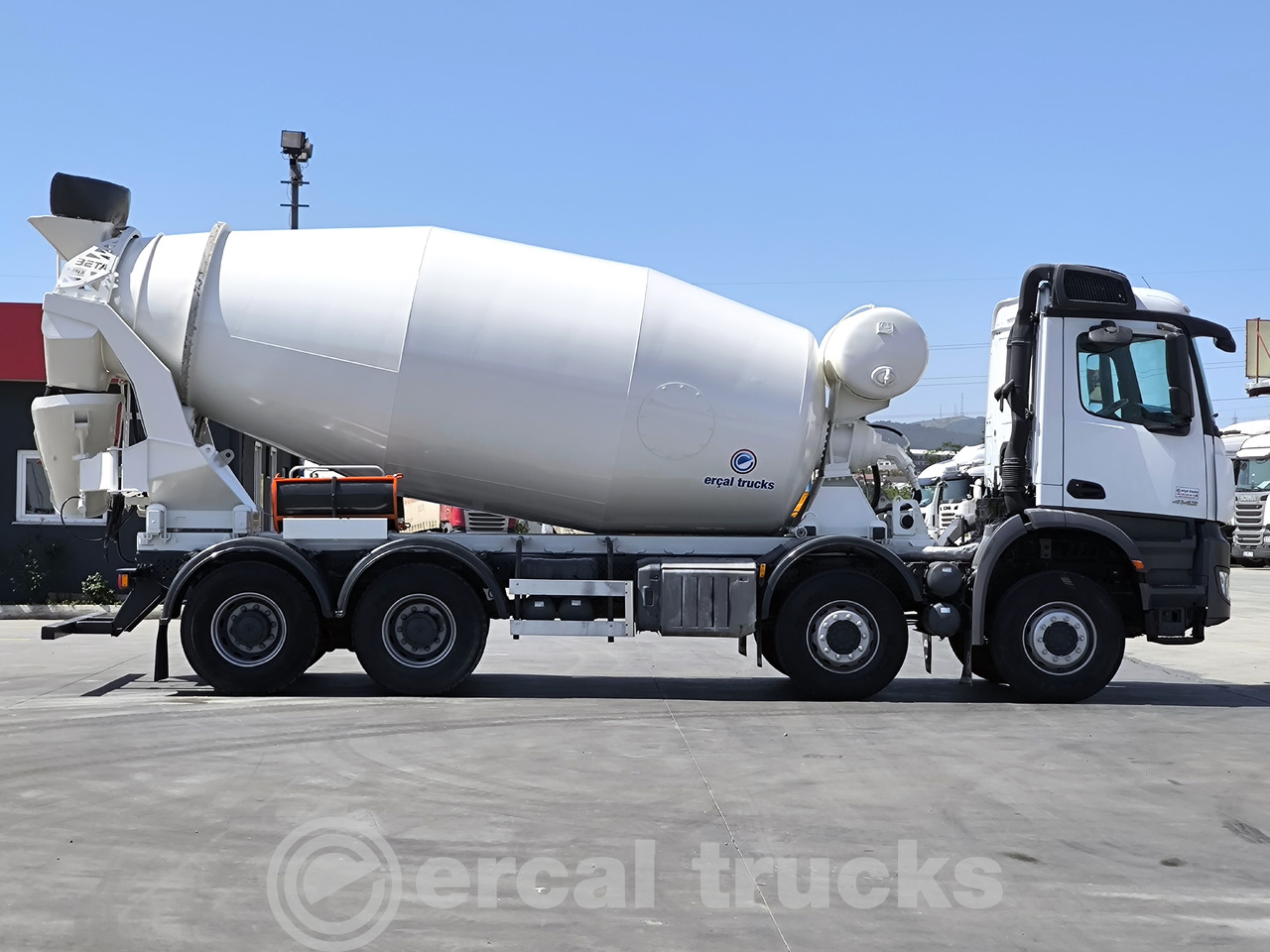 MERCEDES-BENZ 2021 AROCS 4142/AUTO-AC-EURO 6 - 8X4 - CONCRETE MIXER - Tipper: picture 4 MERCEDES-BENZ 2021 AROCS 4142/AUTO-AC-EURO 6 - 8X4 - CONCRETE MIXER - Tipper: picture 4