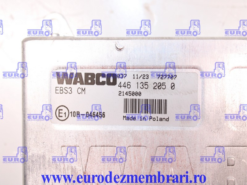 CALCULATOR EBS3 CM DAF XF XG 2145000, 4461352050 - ECU for Truck: picture 3 CALCULATOR EBS3 CM DAF XF XG 2145000, 4461352050 - ECU for Truck: picture 3