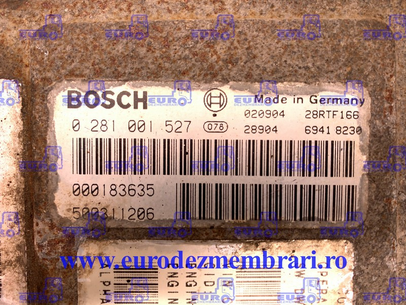 CALCULATOR MOTOR IVECO CURSOR 10 E3 500311206 - ECU for Truck: picture 2 CALCULATOR MOTOR IVECO CURSOR 10 E3 500311206 - ECU for Truck: picture 2