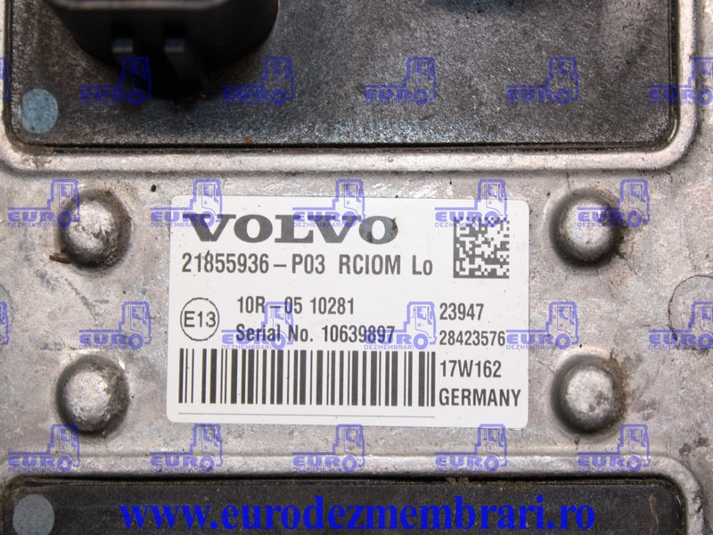 CALCULATOR RCIOM VOLVO FH4 21855936, 21546873 - ECU for Truck: picture 2 CALCULATOR RCIOM VOLVO FH4 21855936, 21546873 - ECU for Truck: picture 2