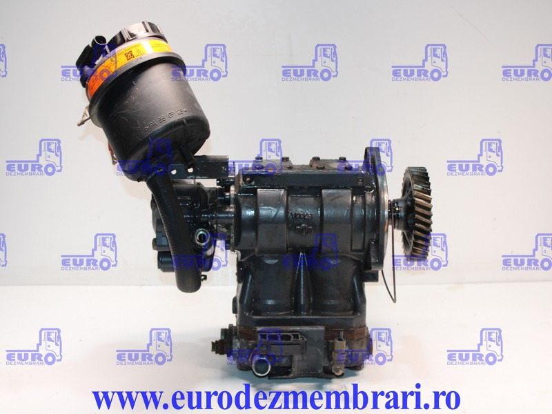 COMPRESOR AER + POMPA SERVODIRECTIE IVECO CURSOR 11 504293730, 5801299355 - Air brake compressor for Truck: picture 1 COMPRESOR AER + POMPA SERVODIRECTIE IVECO CURSOR 11 504293730, 5801299355 - Air brake compressor for Truck: picture 1