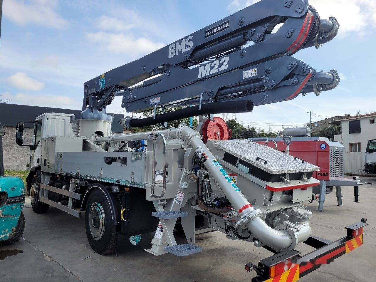 New Concrete pump truck Mercedes-Benz New BMS BCP M22 ZX-4 on chassis: picture 25