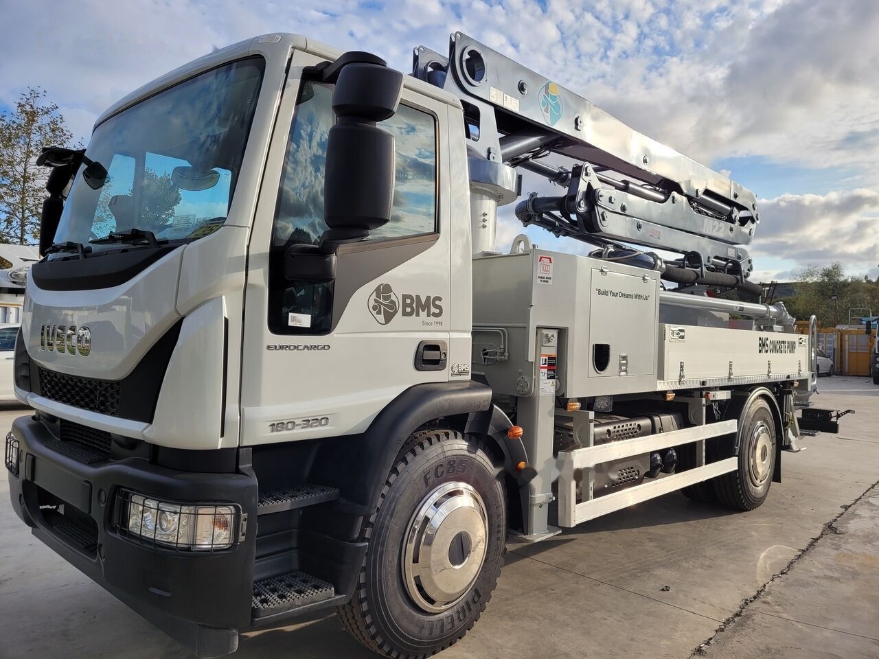 New Concrete pump truck Mercedes-Benz New BMS BCP M22 ZX-4 on chassis: picture 13