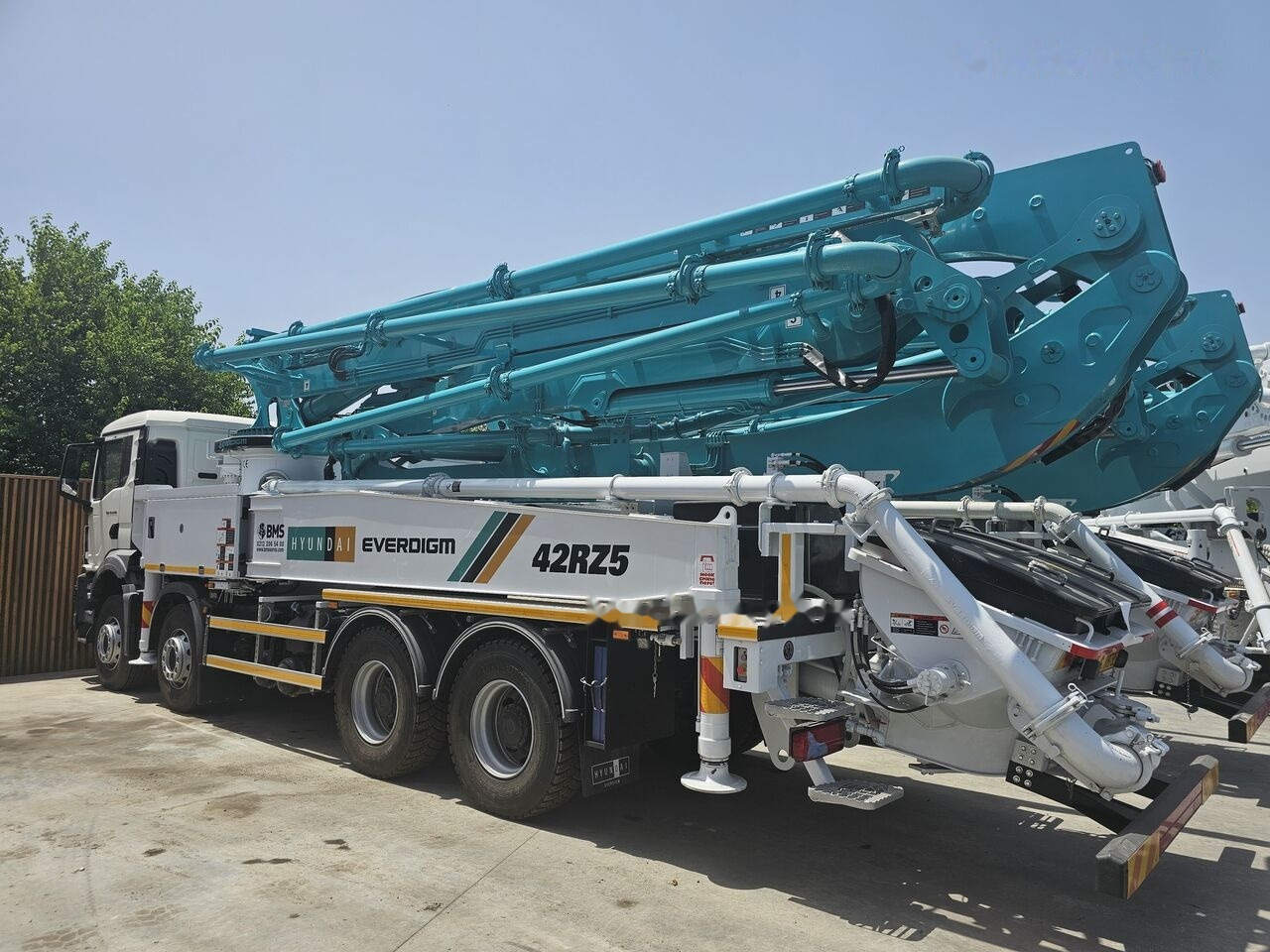 New Concrete pump truck Mercedes-Benz New Everdigm ECP 42 CX 5 ECP 42 CX5 on chassis: picture 12