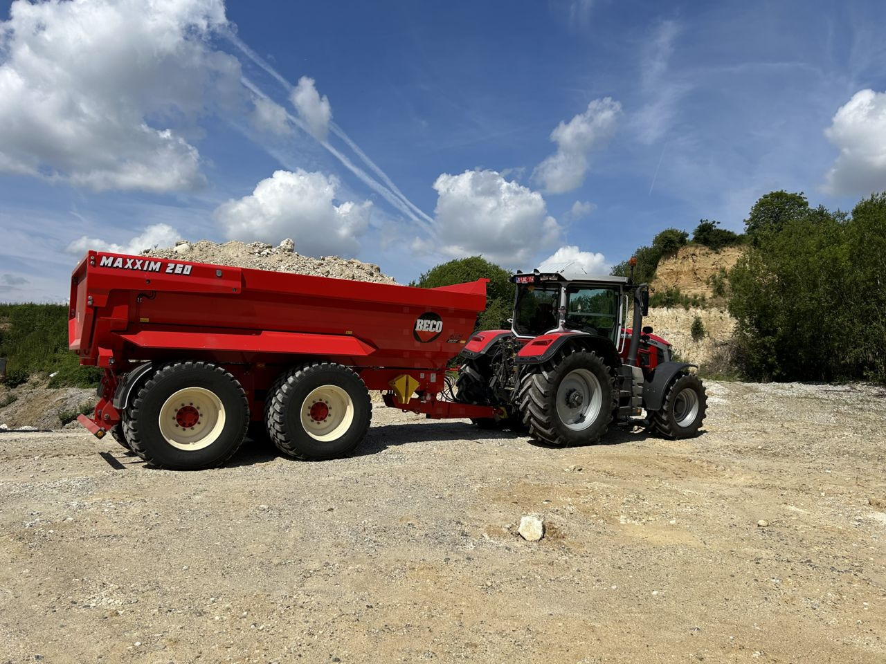 Tipper trailer Beco Maxxim 260: picture 13