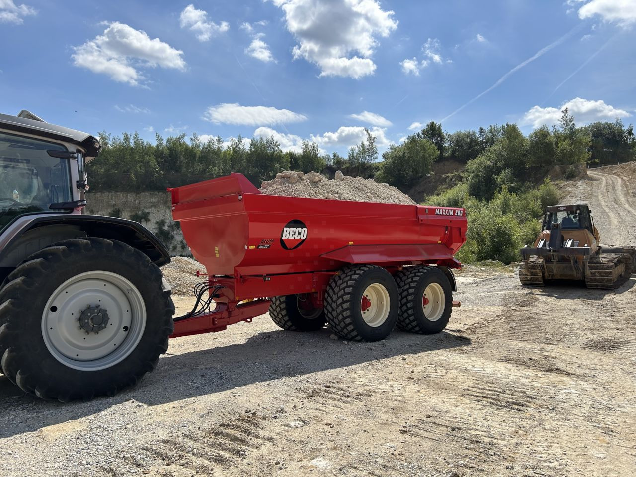 Tipper trailer Beco Maxxim 260: picture 10