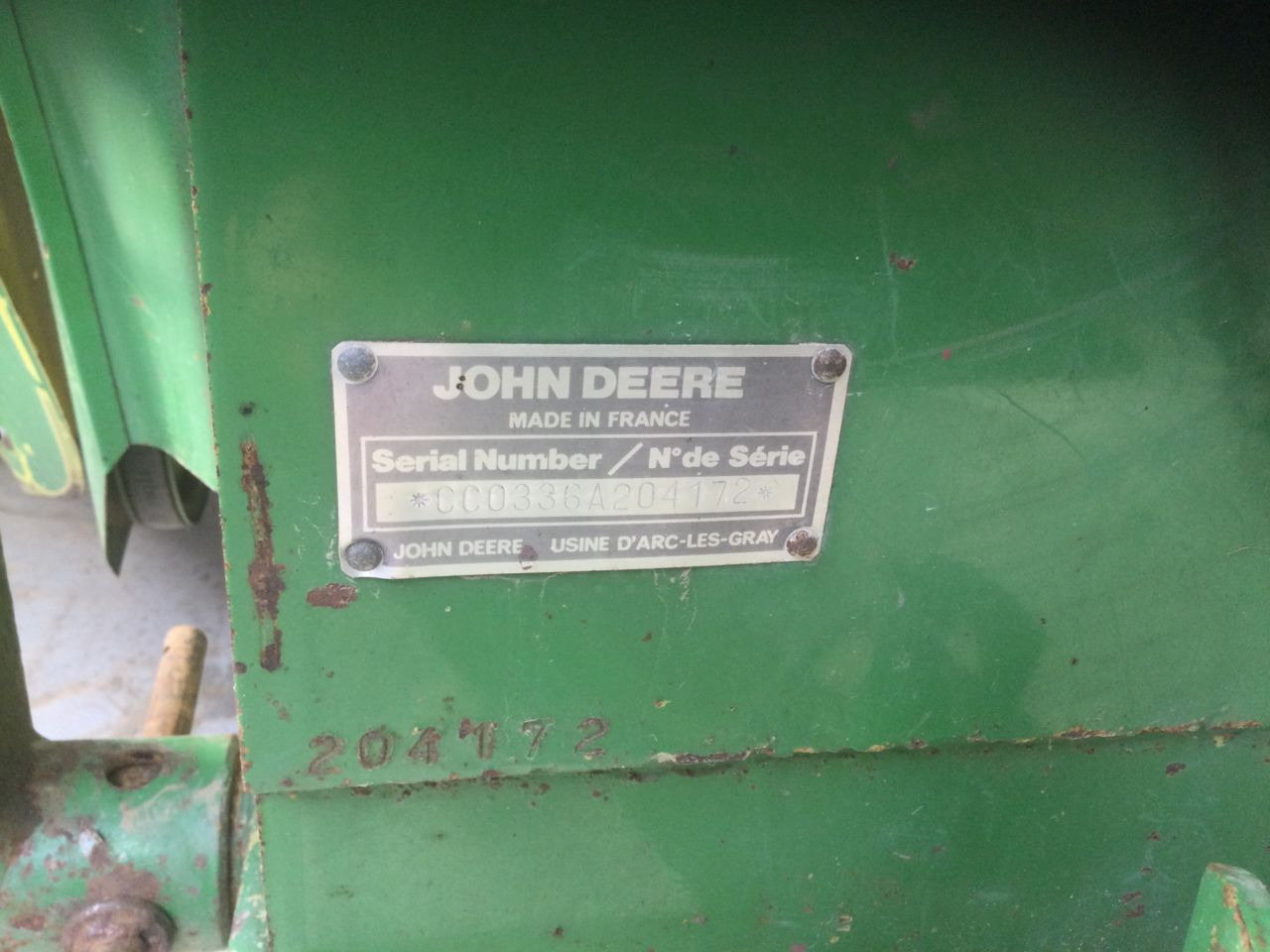 John Deere 336A - Square baler: picture 5 John Deere 336A - Square baler: picture 5