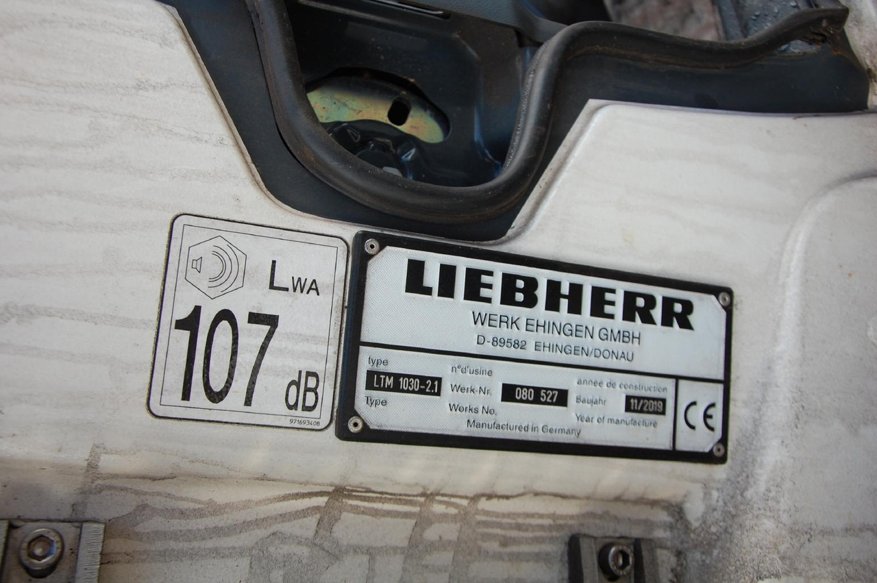Liebherr Zubehör = LTM 1030-2.1 / diverse Teile und Komponenten - Spare parts for Construction machinery: picture 1 Liebherr Zubehör = LTM 1030-2.1 / diverse Teile und Komponenten - Spare parts for Construction machinery: picture 1