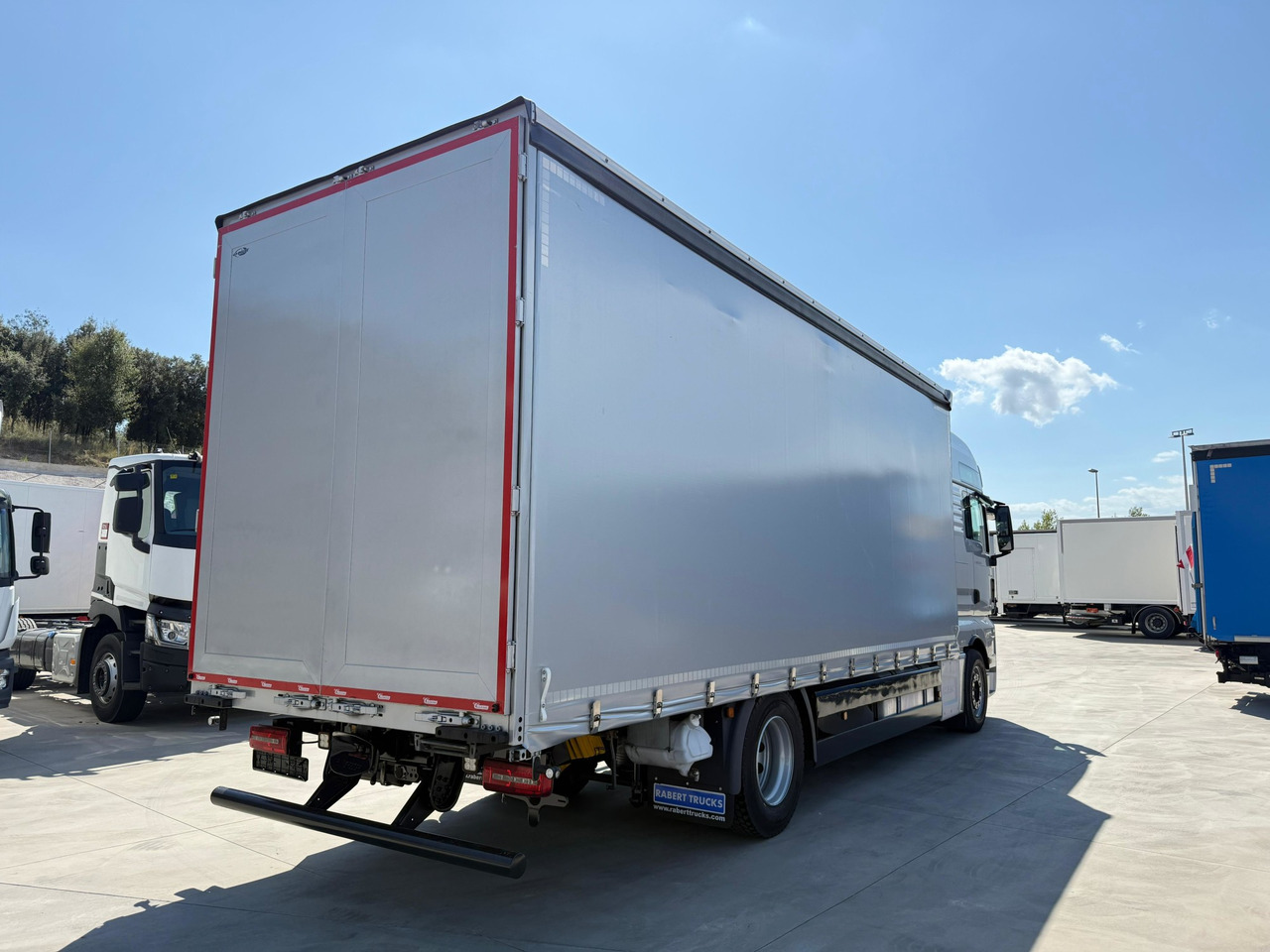 MAN 18.430 LL TGX E6 (Tauliner) - Curtainsider truck: picture 4 MAN 18.430 LL TGX E6 (Tauliner) - Curtainsider truck: picture 4
