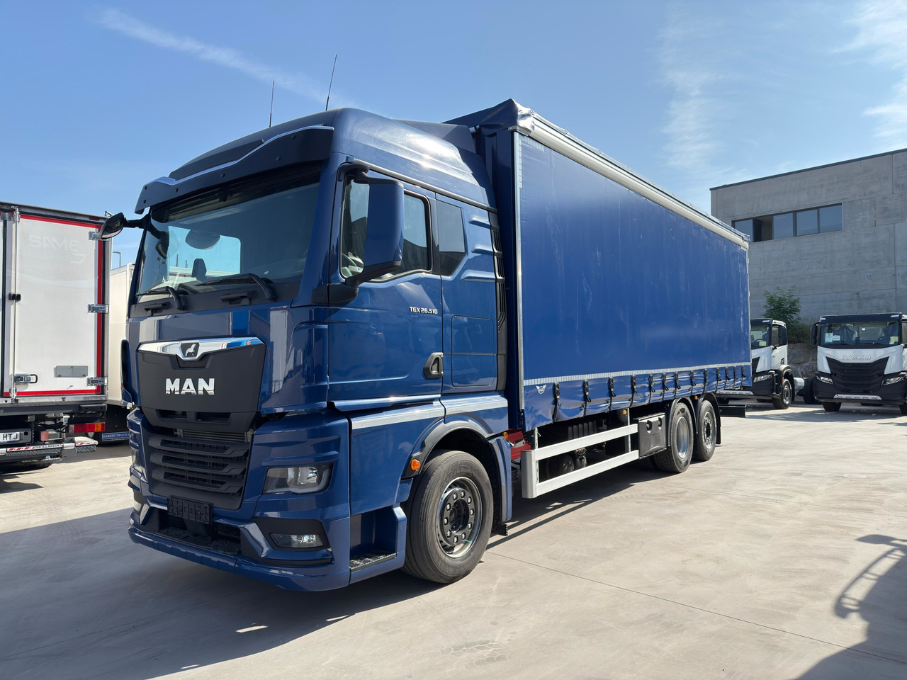 MAN 26.510 TGX E6 (Tauliner) - Curtainsider truck: picture 1 MAN 26.510 TGX E6 (Tauliner) - Curtainsider truck: picture 1