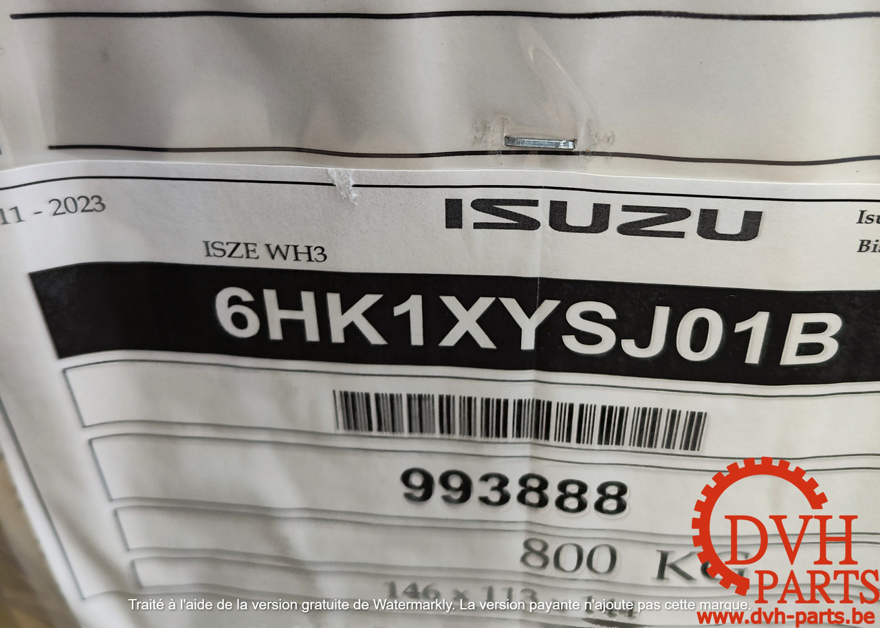 ISUZU 6HK1-XYSJ-01B - Engine for Crawler excavator: picture 1 ISUZU 6HK1-XYSJ-01B - Engine for Crawler excavator: picture 1