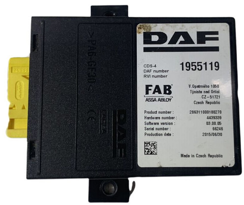 DAF 1955119 - ECU: picture 1 DAF 1955119 - ECU: picture 1