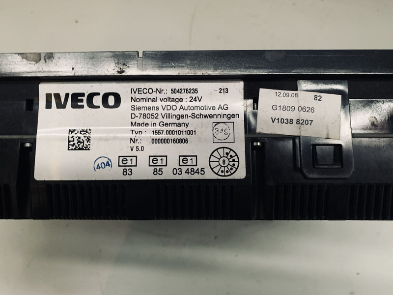 Iveco - Dashboard: picture 2 Iveco - Dashboard: picture 2