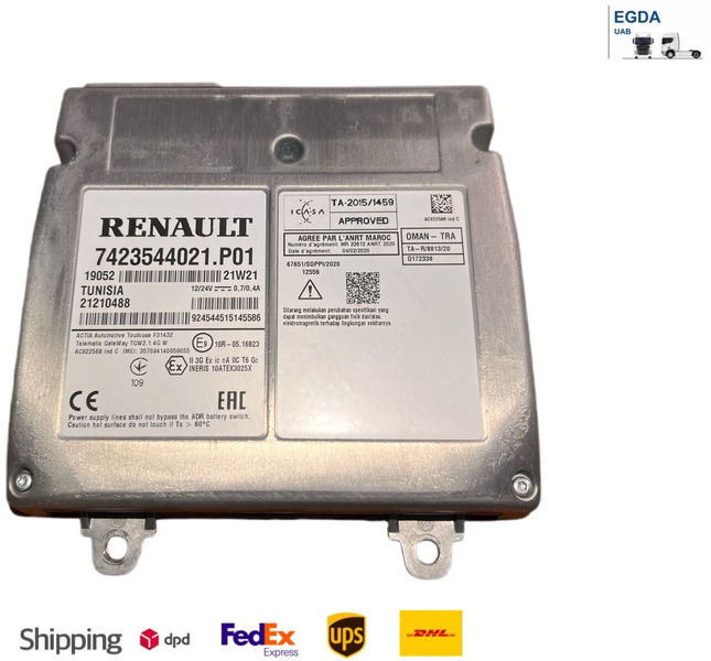 Renault - ECU: picture 1 Renault - ECU: picture 1