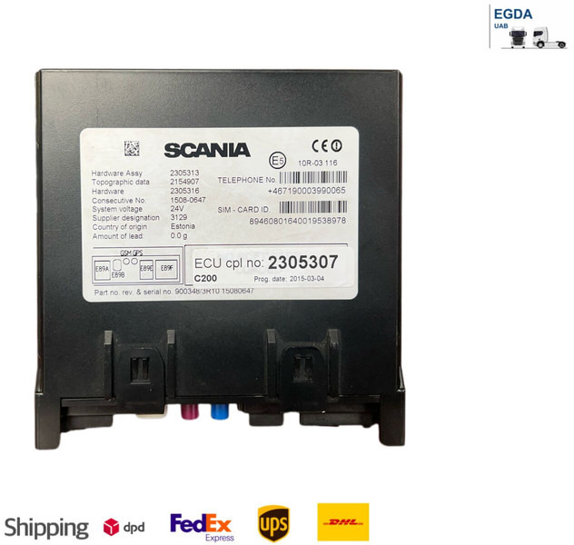 Scania 124 1 - ECU: picture 1 Scania 124 1 - ECU: picture 1