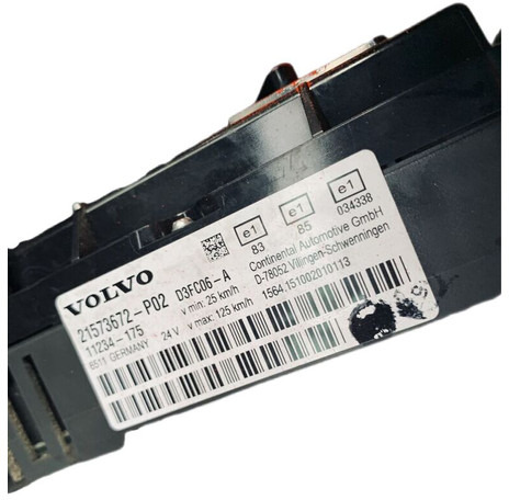 Volvo FL 280 - Dashboard: picture 3 Volvo FL 280 - Dashboard: picture 3