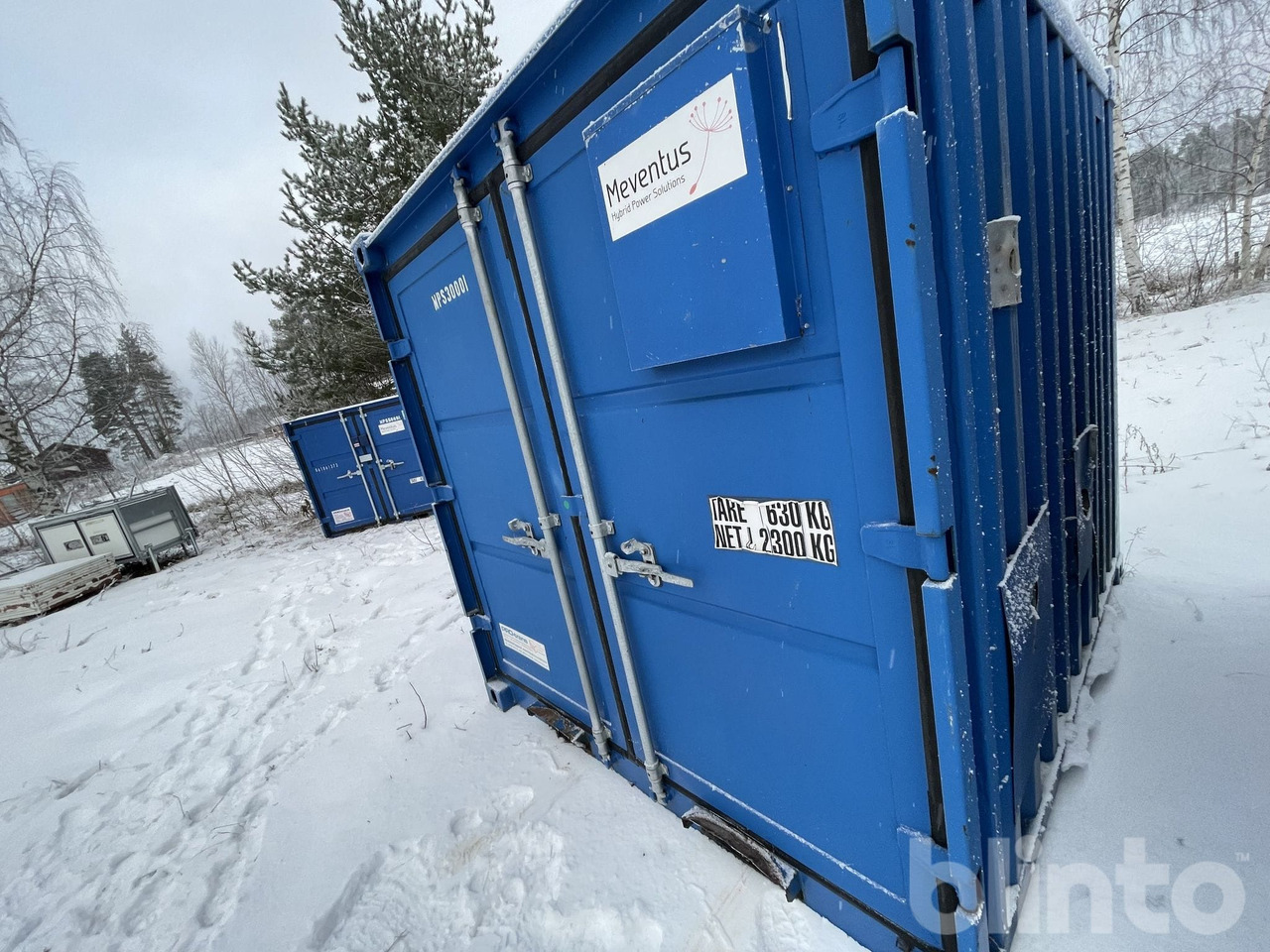 10 fot med dörr som har låskista - Shipping container: picture 2 10 fot med dörr som har låskista - Shipping container: picture 2