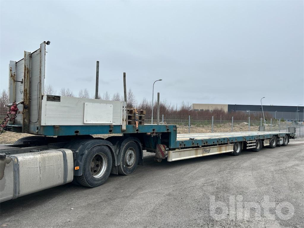FLIEGL SVS 580 T - Low loader semi-trailer: picture 1 FLIEGL SVS 580 T - Low loader semi-trailer: picture 1