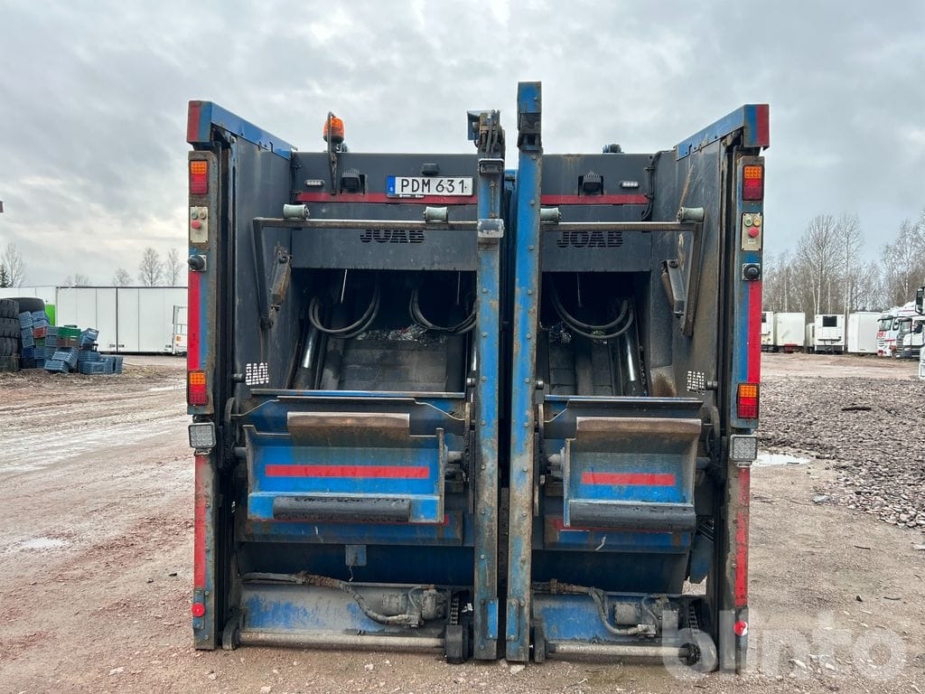 Garbage truck body Joab Binlift Returnpack: picture 8