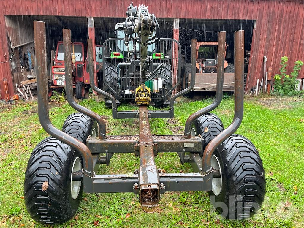 Forestry trailer Kesla 9T med kran Kesla 202T: picture 22