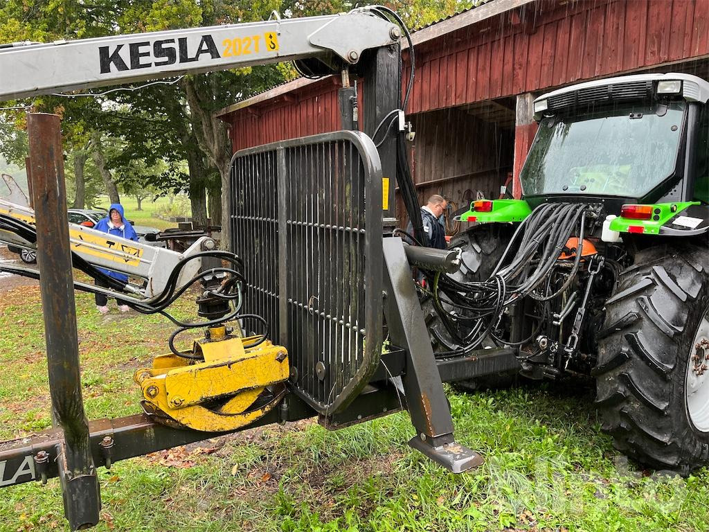 Forestry trailer Kesla 9T med kran Kesla 202T: picture 14