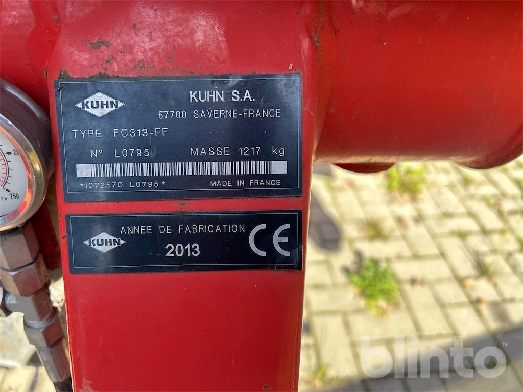 Kuhn FC 313 (2013) - Mower: picture 5 Kuhn FC 313 (2013) - Mower: picture 5