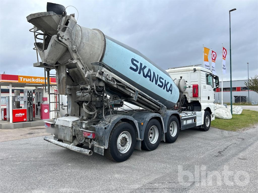 MAN 92X TGX - Tridem - Concrete mixer truck: picture 5 MAN 92X TGX - Tridem - Concrete mixer truck: picture 5