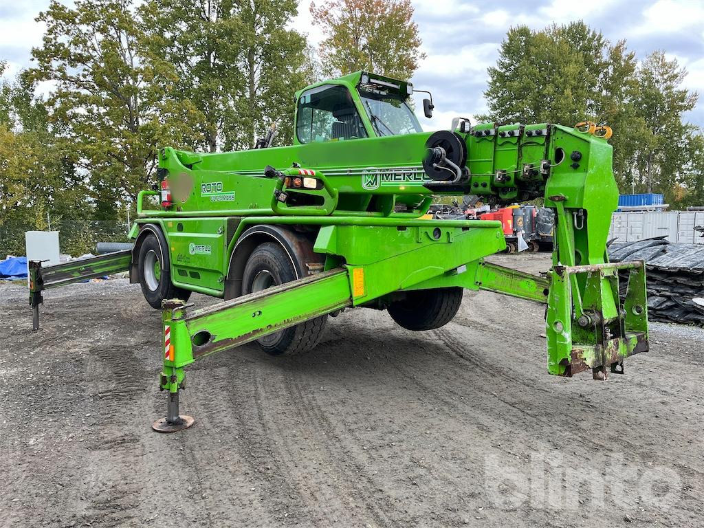 Merlo Roto60.24MCSS, fullt radiostyrd, med 2 korgar, gafflar och planerskopa - Telescopic handler: picture 3 Merlo Roto60.24MCSS, fullt radiostyrd, med 2 korgar, gafflar och planerskopa - Telescopic handler: picture 3