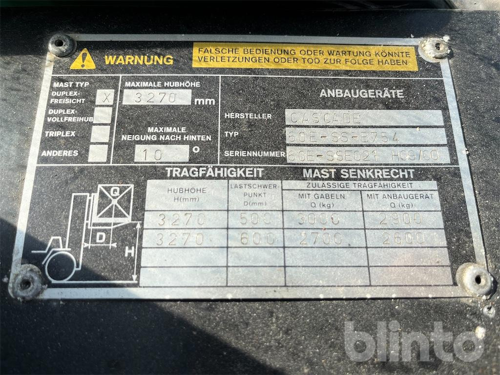 Diesel forklift Mitsubishi FD30K: picture 46