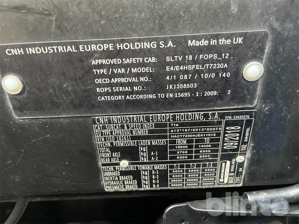 New Holland T7 230 (2018) - Farm tractor: picture 5 New Holland T7 230 (2018) - Farm tractor: picture 5