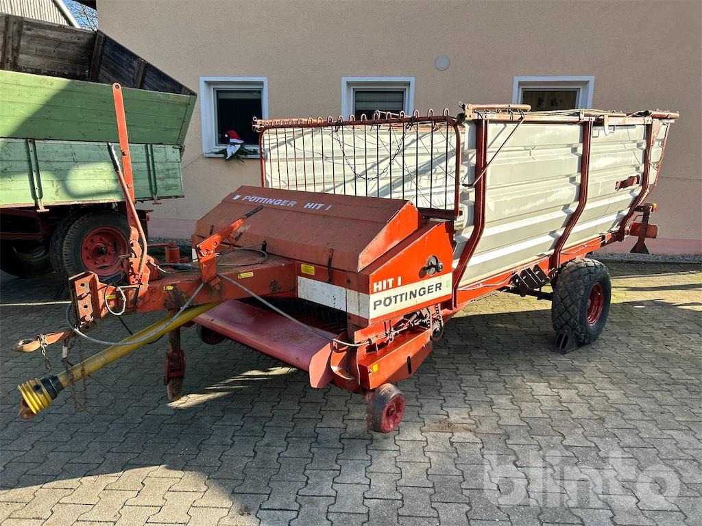 Pöttinger HIT 1 LW 12 (1979) - Self-loading wagon: picture 1 Pöttinger HIT 1 LW 12 (1979) - Self-loading wagon: picture 1