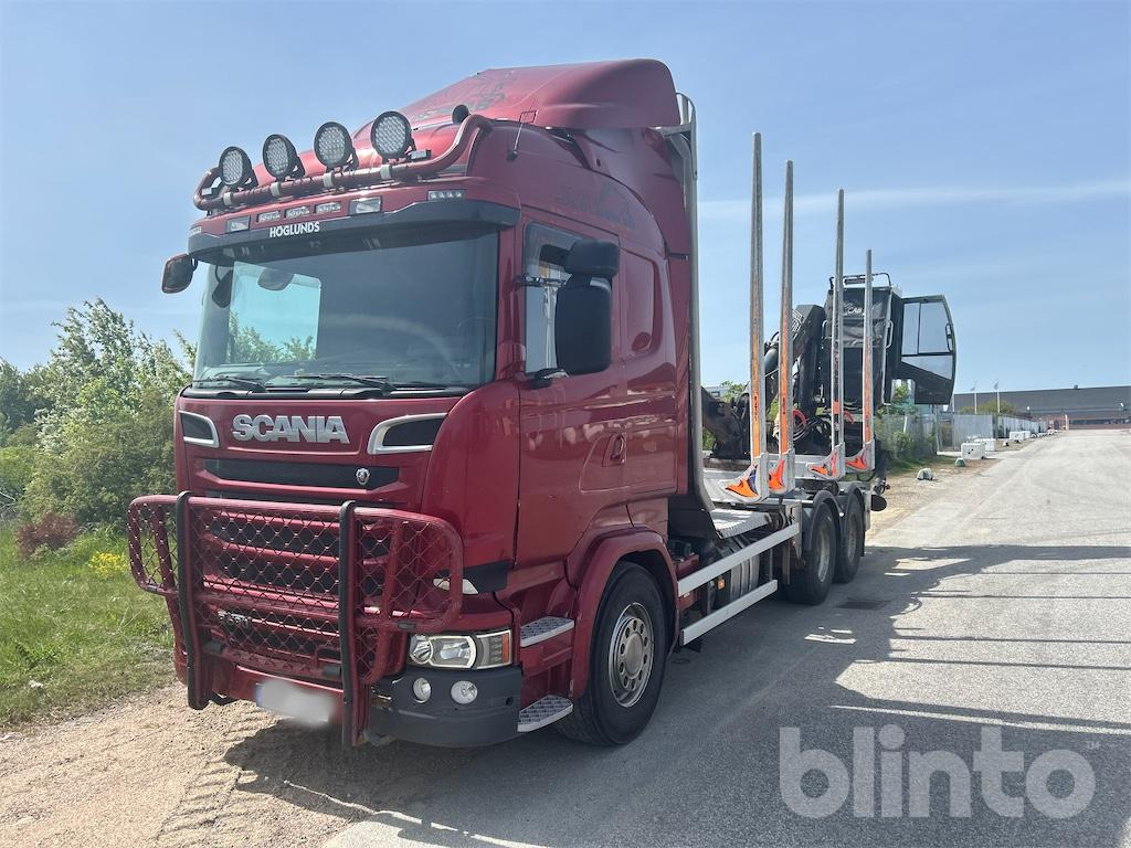 SCANIA R580 - Jonsered 1080 79R - Log truck: picture 2 SCANIA R580 - Jonsered 1080 79R - Log truck: picture 2