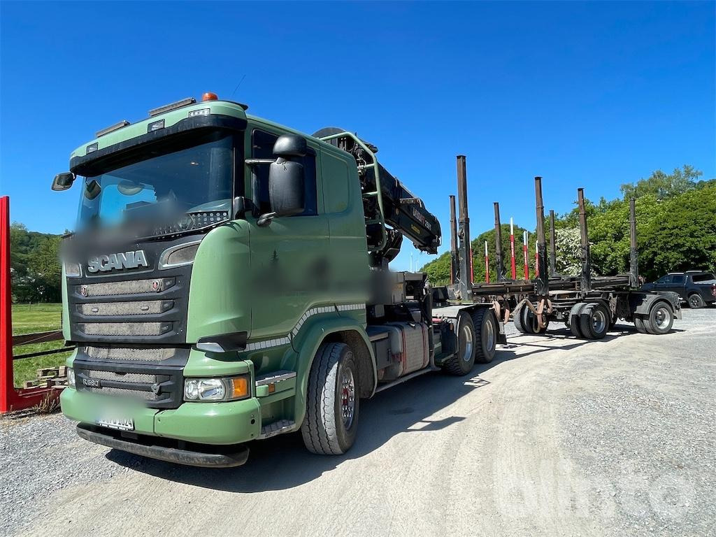 Scania R580 6x4 - Log truck: picture 1 Scania R580 6x4 - Log truck: picture 1
