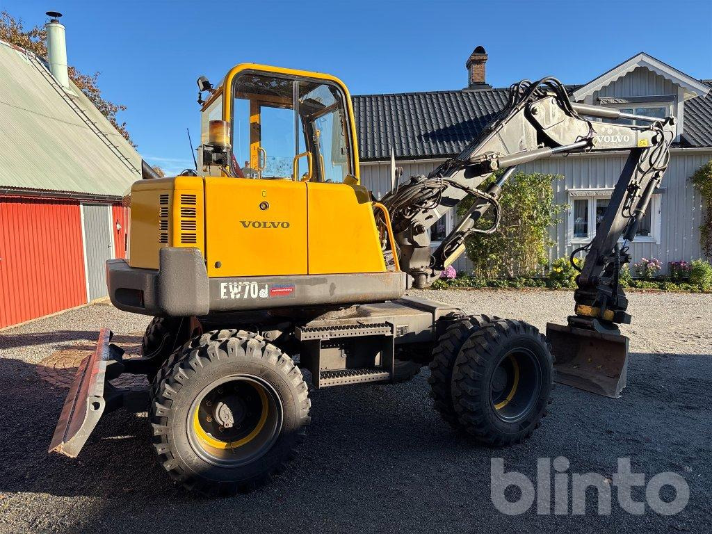 Volvo EW70 - Mini excavator: picture 3 Volvo EW70 - Mini excavator: picture 3