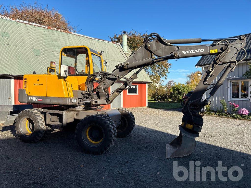 Volvo EW70 - Mini excavator: picture 2 Volvo EW70 - Mini excavator: picture 2
