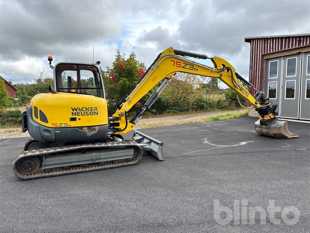 Wacker Neuson 75Z3 Låga timmar - Mini excavator: picture 1 Wacker Neuson 75Z3 Låga timmar - Mini excavator: picture 1