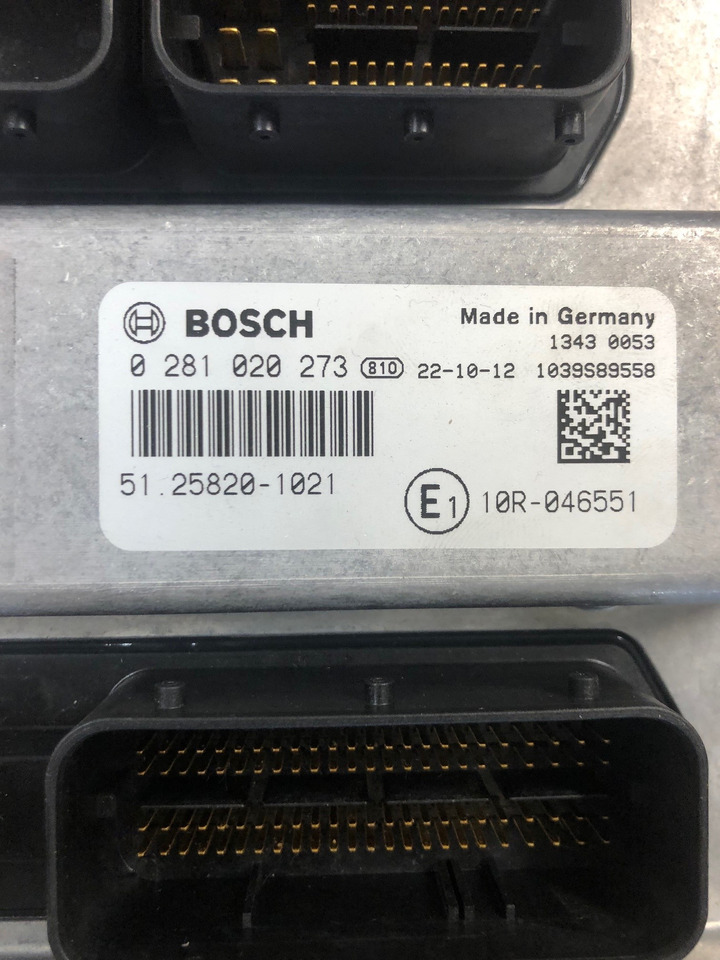 CENTRALINA EDC NUOVA - RIF. BOSCH 0281020273 - RIF. MAN 51258357674 - ECU: picture 2 CENTRALINA EDC NUOVA - RIF. BOSCH 0281020273 - RIF. MAN 51258357674 - ECU: picture 2