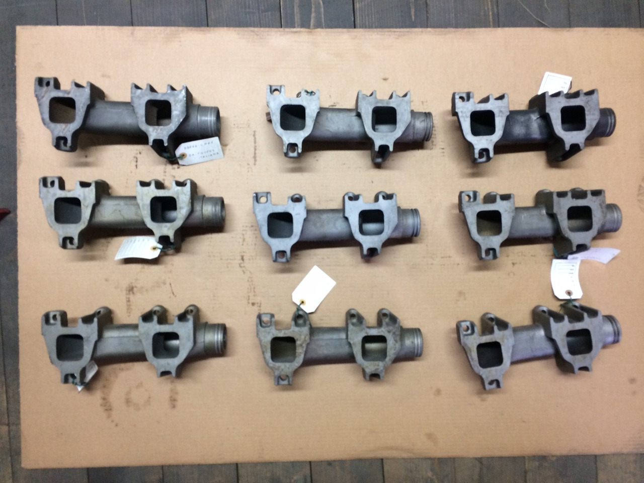 COLLETTORE SCARICO POSTERIORE MAN 51081020189 - Exhaust manifold: picture 3 COLLETTORE SCARICO POSTERIORE MAN 51081020189 - Exhaust manifold: picture 3