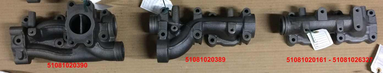 COLLETTORI SCARICO MOTORI MAN D0836 Common Rail - Exhaust manifold: picture 4 COLLETTORI SCARICO MOTORI MAN D0836 Common Rail - Exhaust manifold: picture 4