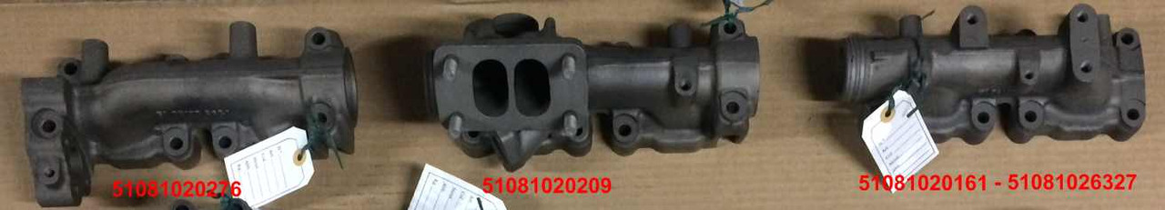 COLLETTORI SCARICO MOTORI MAN D0836 Common Rail - Exhaust manifold: picture 2 COLLETTORI SCARICO MOTORI MAN D0836 Common Rail - Exhaust manifold: picture 2