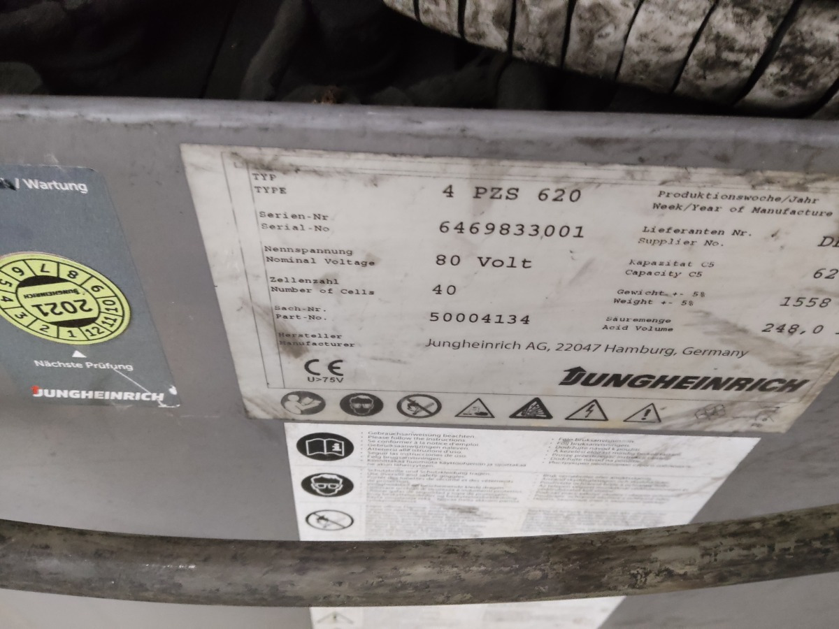 Jungheinrich EFG425 - Electric forklift: picture 4 Jungheinrich EFG425 - Electric forklift: picture 4